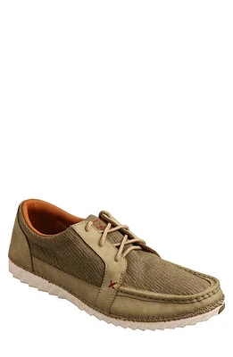 Twisted X Zero-X Moc Toe Sneaker Aloe at Nordstrom,