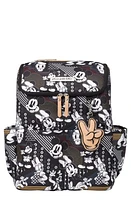 Petunia Pickle Bottom x Disney Mickey & Friends Method Diaper Backpack in Black at Nordstrom