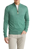 johnnie-O Baron Half Zip Wool Blend Sweater at Nordstrom,