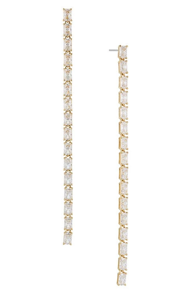 Nadri A La Carte Extra Long Linear Earrings in Gold at Nordstrom