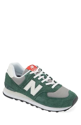 New Balance Gender Inclusive 574 Sneaker Nightwatch Green/Sea Salt at Nordstrom, Women's