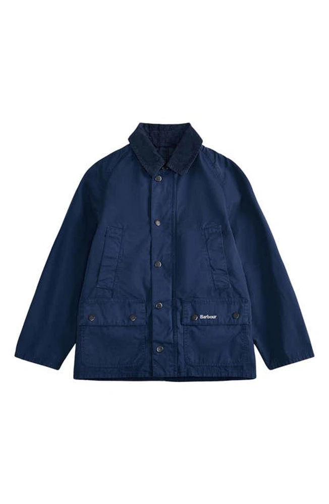 Barbour Kids' Ashby Casual Jacket Dark Denim at Nordstrom