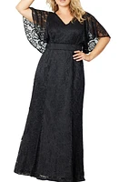 Kiyonna Duchess Lace Evening Gown at Nordstrom,