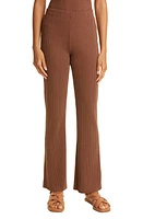 Vince Ribbed Cashmere Pants in Hazelnut at Nordstrom, Size Large