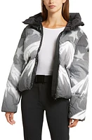 Goldbergh Pammy Graphic Puffer Jacket Dotty Black/White at Nordstrom, Us