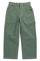 Volcom Kids' Krafter Kombat Stretch Cotton Pants Fir Green at Nordstrom,