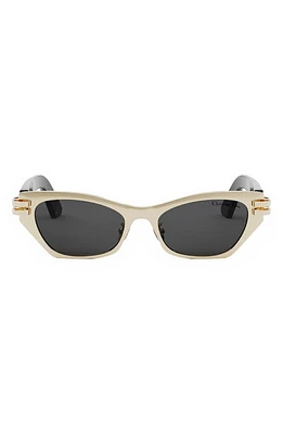 Cdior B3U 58mm Butterfly Sunglasses in Shiny Gold Dh /Smoke at Nordstrom