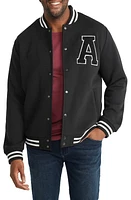 Johnny Bigg Letterman Bomber Jacket Black at Nordstrom,