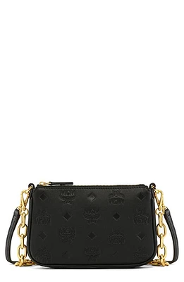 MCM Aren Mini Pouch Crossbody in Black at Nordstrom