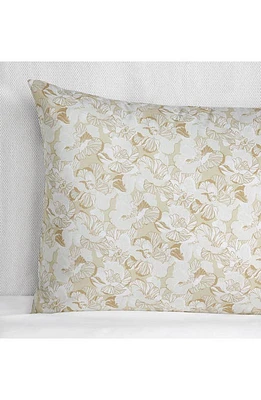 SFERRA Tropici Cotton Percale Pillow Sham in Sand at Nordstrom