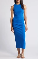 caslon(r) Ruched Tank Midi Dress at Nordstrom,