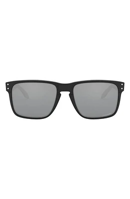 Oakley 59mm Mirrored Square Sunglasses in Black at Nordstrom