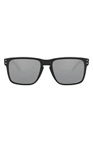 Oakley 59mm Mirrored Square Sunglasses in Black at Nordstrom