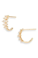 Dana Rebecca Designs Sophia Ryan Diamond Hoop Earrings in Yellow Gold/Diamond at Nordstrom