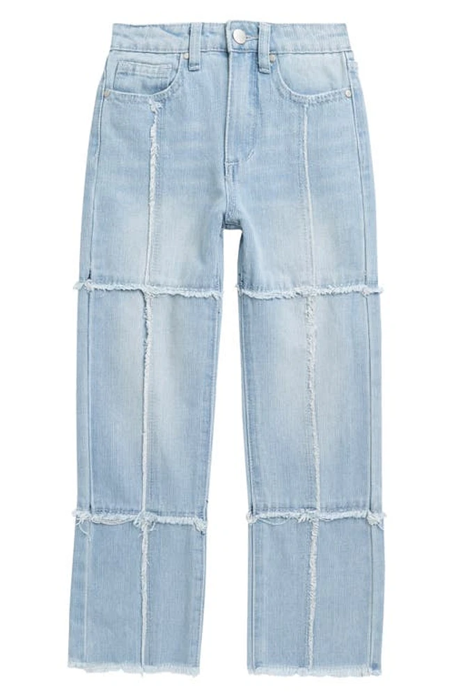 Joe's Kids' Kimmie Frayed Wide Leg Jeans Wish Wash at Nordstrom,