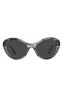 Oliver Peoples Zarene 55mm Butterfly Sunglasses in Purple at Nordstrom