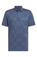 adidas Golf Ultimate365 Textured Performance Polo Preloved Ink at Nordstrom,