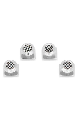 Cufflinks, Inc. Checkerboard Studs in Black at Nordstrom