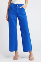 AG Saige High Waist Ankle Wide Leg Jeans at Nordstrom,