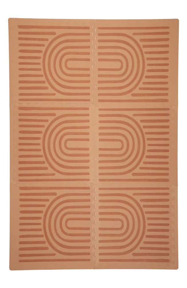 Toddlekind FoamPuzzle Baby Playmat in Camel at Nordstrom