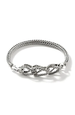 John Hardy Asli Classic Chain Bracelet in Silver at Nordstrom, Size X-Large