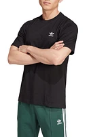 adidas Originals Essentials Trefoil Cotton T-Shirt Black at Nordstrom,