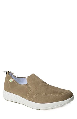 Minnetonka Expanse Slip-On Sneaker Khaki at Nordstrom,