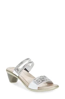 Naot Temper Embellished Slide Sandal Metallic at Nordstrom,