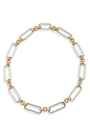 Laura Lombardi Stanza Two-Tone Chain Necklace in Two Tone at Nordstrom