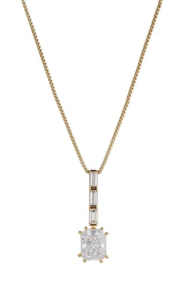 Nadri Chateau Cubic Zirconia Pendant Necklace in Gold at Nordstrom