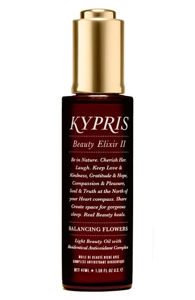 KYPRIS Beauty Elixir II: Balancing Flowers Moisturizing Face Oil at Nordstrom