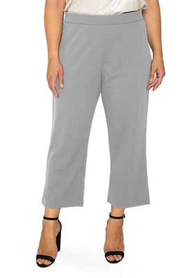 Standards & Practices High Waist Stretch Crepe Crop Pants at Nordstrom,