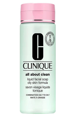 Clinique All About Clean Liquid Facial Soap in Oily at Nordstrom, Size 6.7 Oz