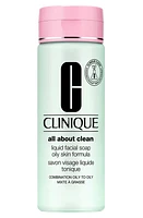 Clinique All About Clean Liquid Facial Soap in Oily at Nordstrom, Size 6.7 Oz