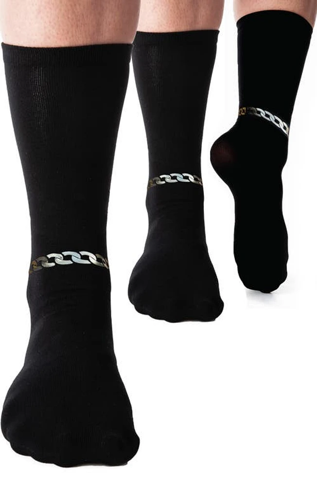 Arebesk 24K 2-Pack Everyday Socks in Black at Nordstrom