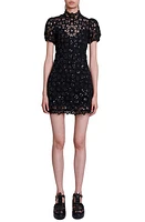 maje Rozimette Sequin & Lace Minidress at Nordstrom,