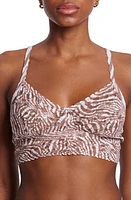 Hanky Panky Retro Print Lace Bralette Hide And Seek at Nordstrom,