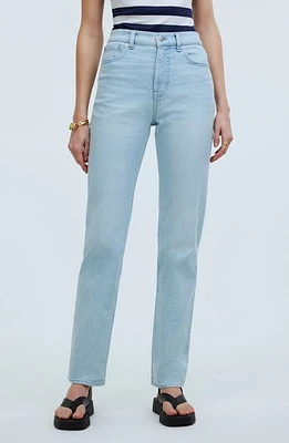 Madewell The '90s Straight Jeans Ward Wash at Nordstrom,