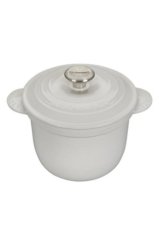 Le Creuset 2.25-Quart Cast Iron Rice Pot in White at Nordstrom