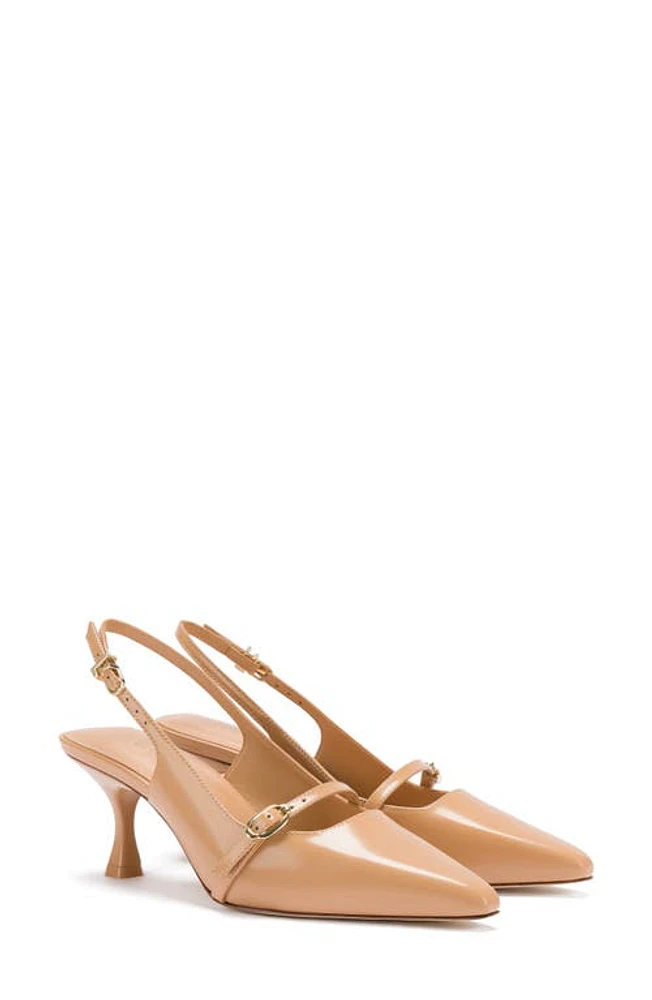 Larroudé Ines Slingback Pump Tan at Nordstrom,