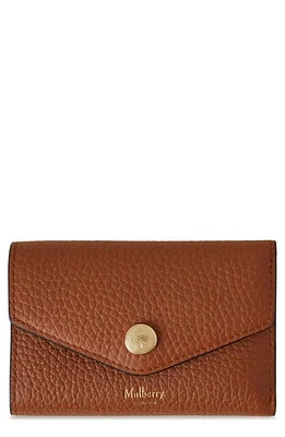 Mulberry Folded Leather Wallet in Chestnut at Nordstrom