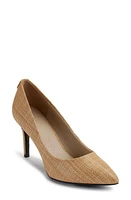 Karl Lagerfeld Paris Royale Pointed Toe Pump Natural at Nordstrom,