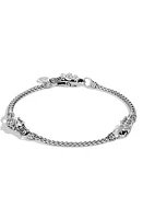 John Hardy Legends Naga Triple Station Bracelet in Silver at Nordstrom