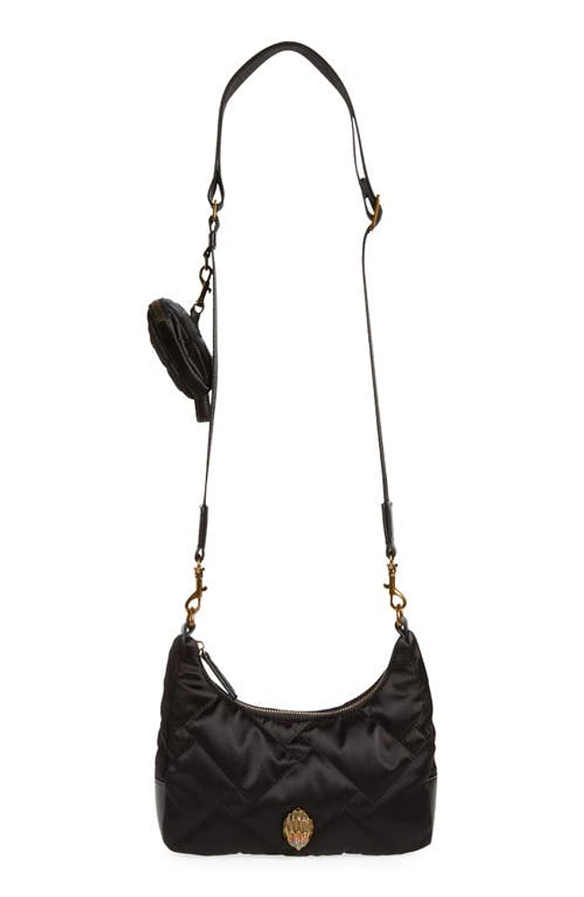 Kurt Geiger London Quilted Crossbody Bag in Black at Nordstrom