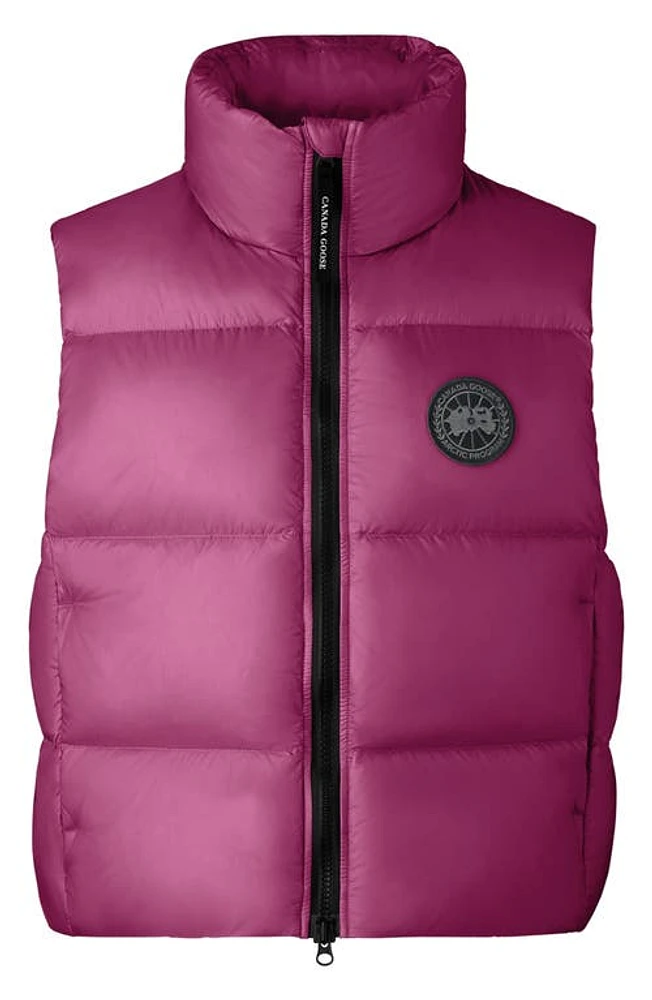 Canada Goose Cypress 750 Fill Power Down Packable Recycled Nylon Puffer Vest in City Magenta-Ville Magenta at Nordstrom, Size X-Large