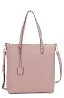 Mali + Lili Ashley Recycled Vegan Leather Everyday Tote in Blush at Nordstrom