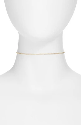 SHYMI Celine Tennis Choker Necklace in Gold at Nordstrom