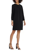 Maggy London Asymmetrical Drape Sheath Dress Black at Nordstrom,