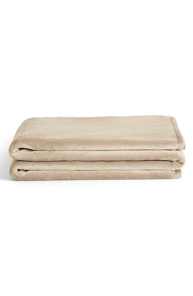 UnHide Lil' Marsh Traveller Plush Blanket in Beige Bear at Nordstrom, Size Throw