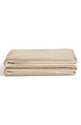 UnHide Lil' Marsh Traveller Plush Blanket in Beige Bear at Nordstrom, Size Throw